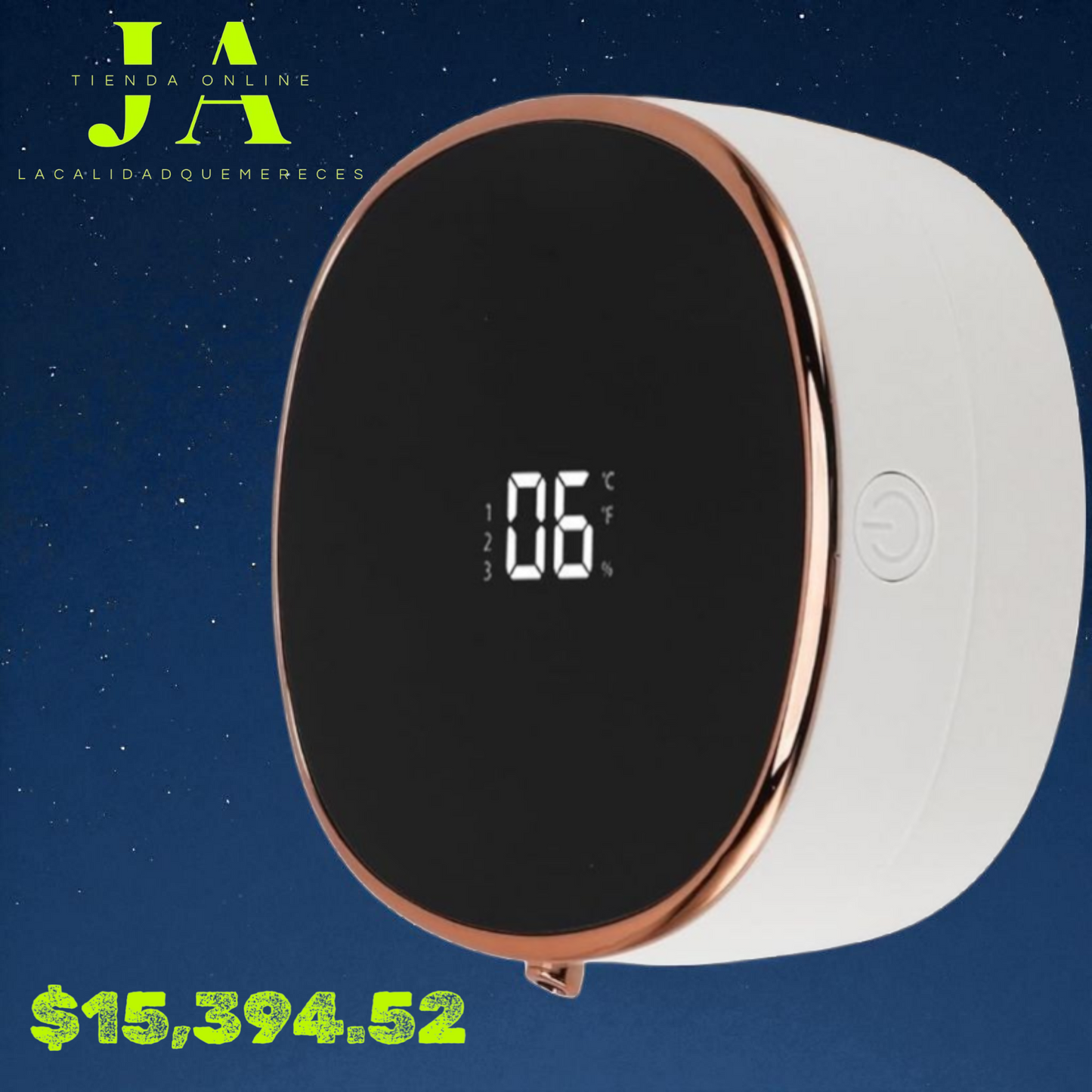 DISPENSADOR DE JABÓN CON SENSOR