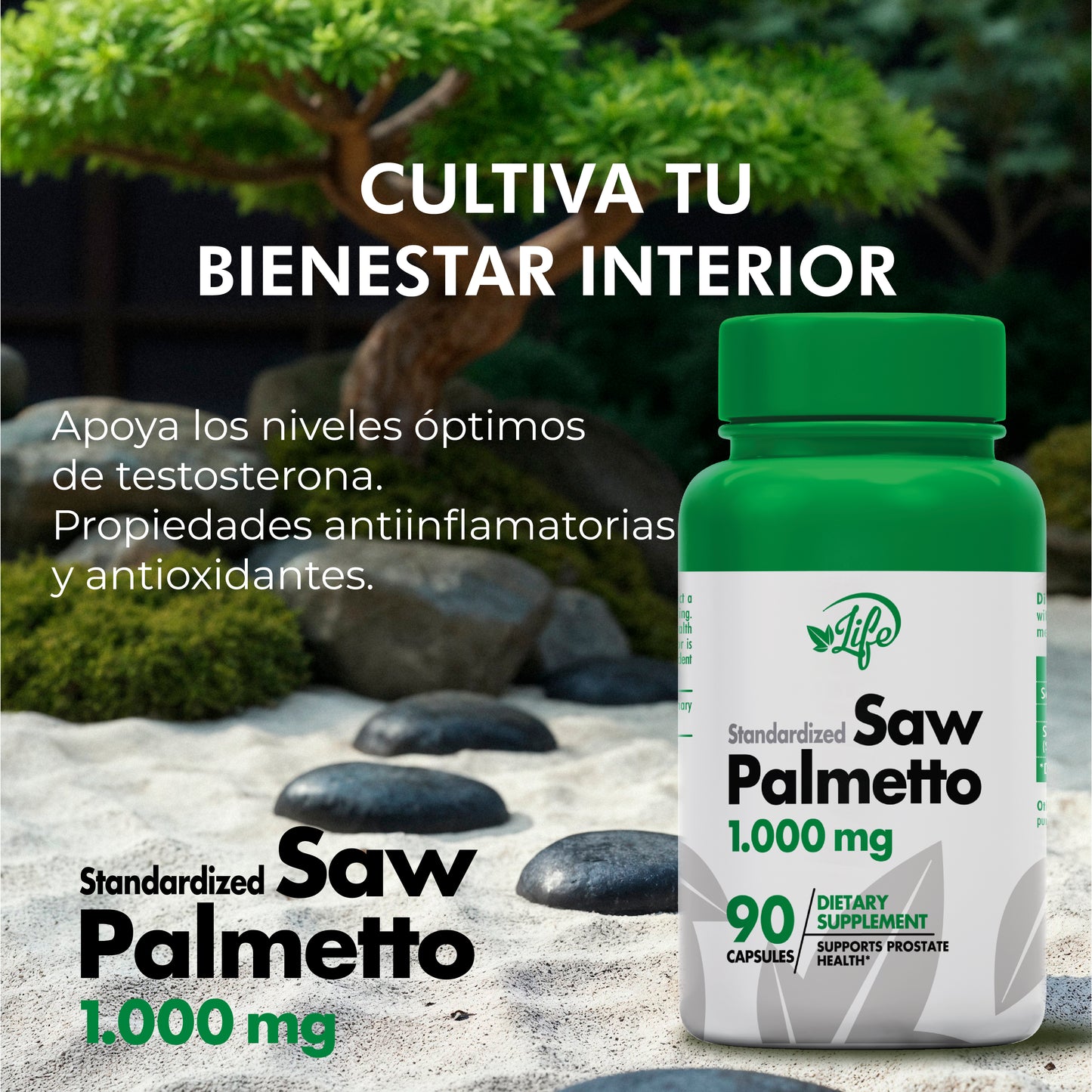 SAW PALMETO (SALUD PROSTÁTICA)