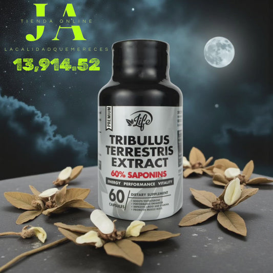 TRIBULUS TERRESTRIS (POTENCIA EL RENDIMIENTO FÍSICO Y SEXUAL DEL HOMBRE)