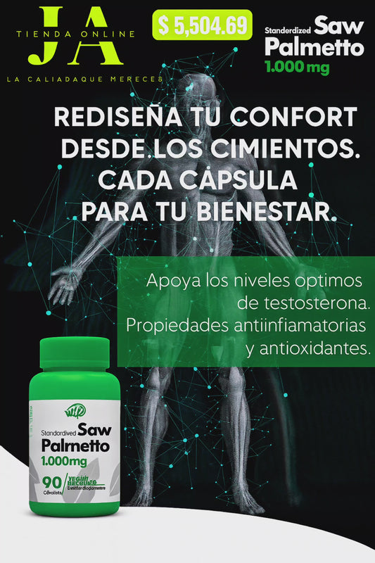 SAW PALMETO (SALUD PROSTÁTICA)