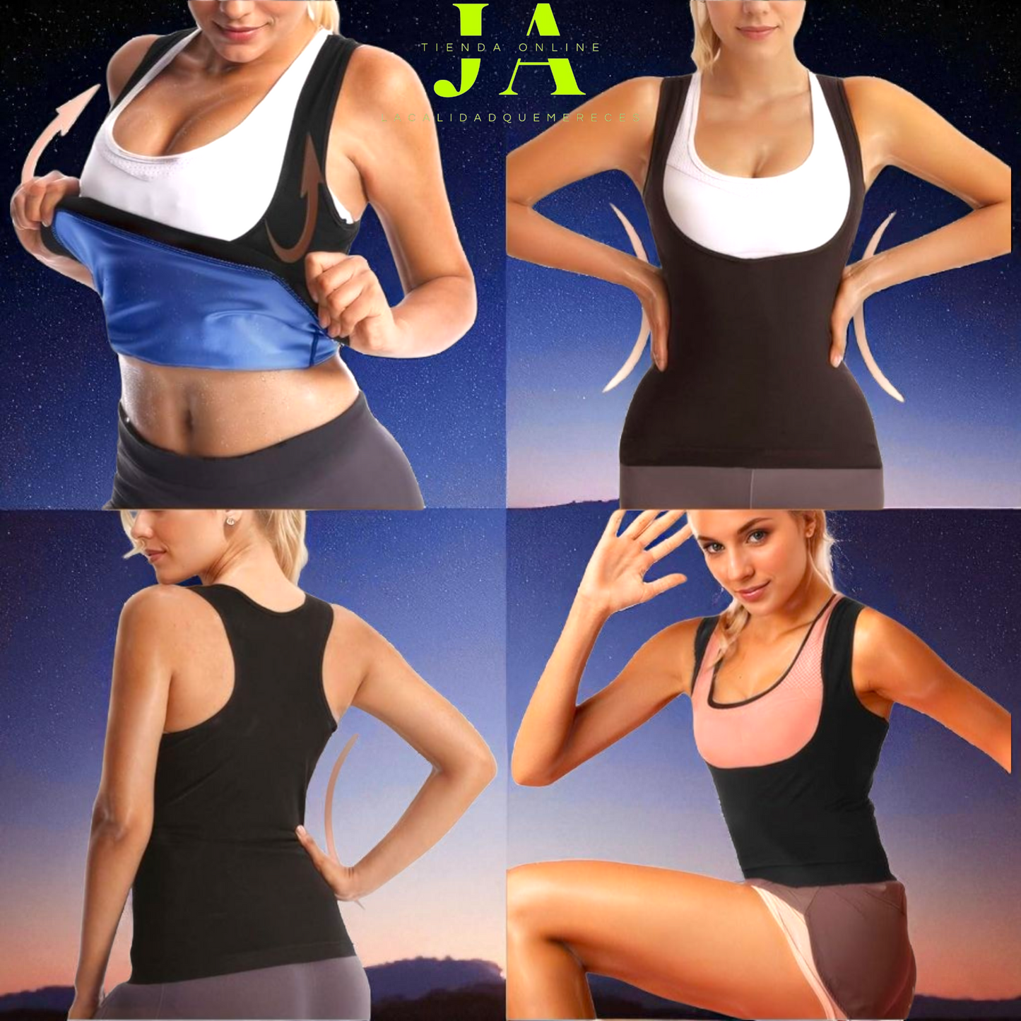 CAMISA REDUCTORA PARA MUJER