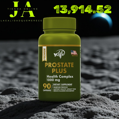 PROSTATE PLUS (PROMUEVE LA SALUD Y EL BUEN FUNCIONAMIENTO DE LA PRÓSTATA)