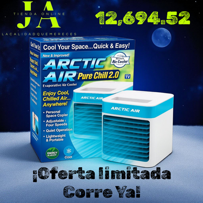 ARTIC AIR ULTRA MINI AIRE ACONDICIONADO PORTÁTIL 3 EN 1