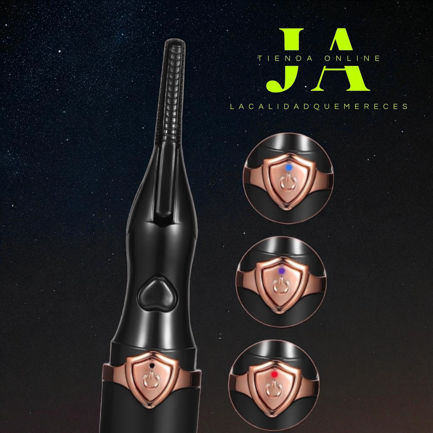 RIZADOR DE PESTAÑAS CON PINZA