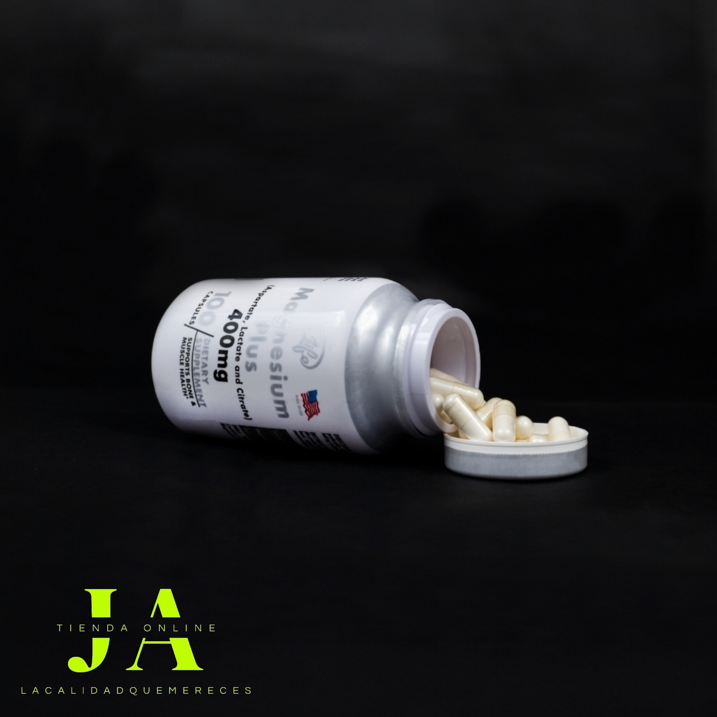 MAGNESIO PLUS (PARA MEJORAR LA SALUD ÓSEA, MUSCULAR Y NERVIOSA)