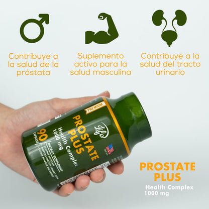 PROSTATE PLUS (PROMUEVE LA SALUD Y EL BUEN FUNCIONAMIENTO DE LA PRÓSTATA)