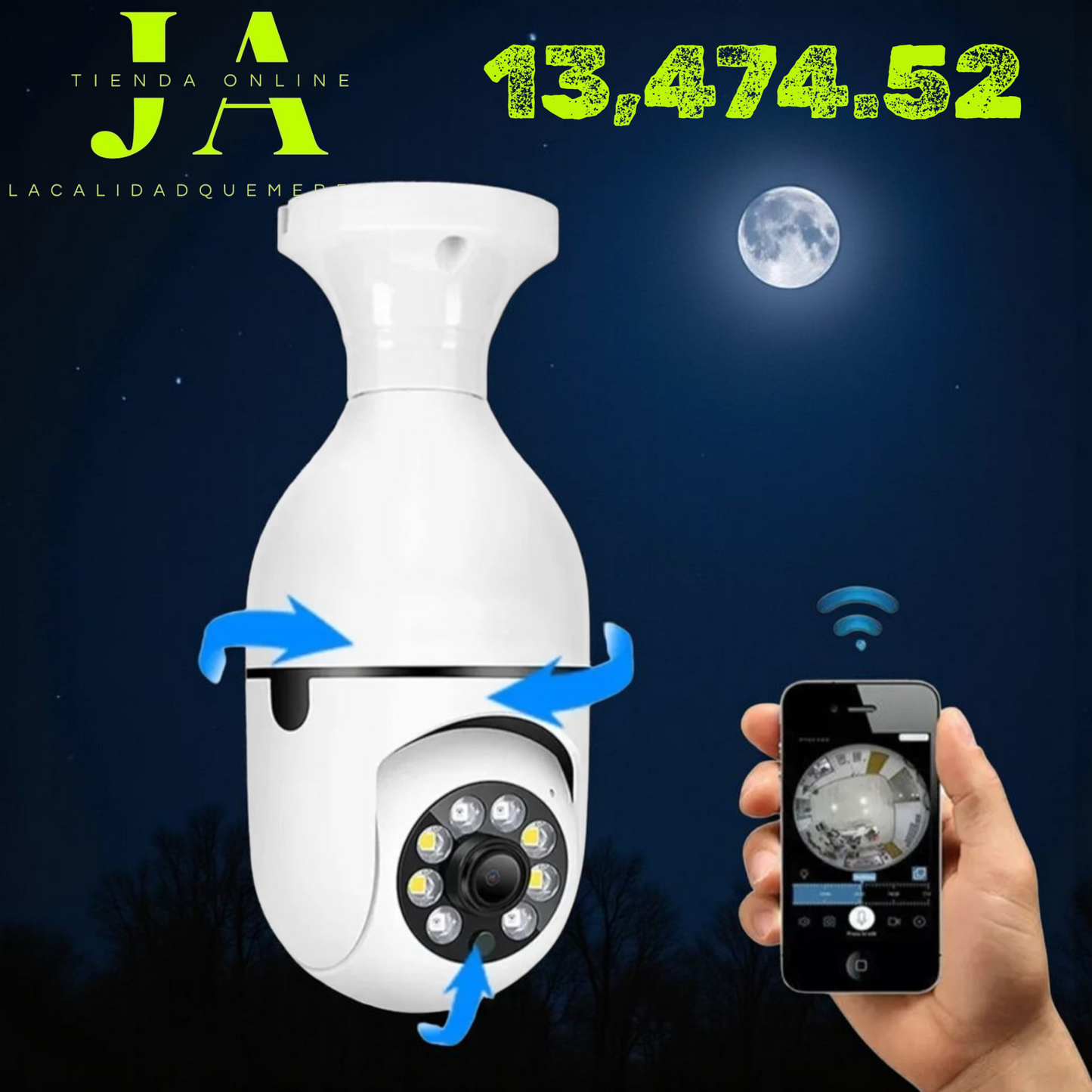 CÁMARA TIPO BOMBILLA GFG878