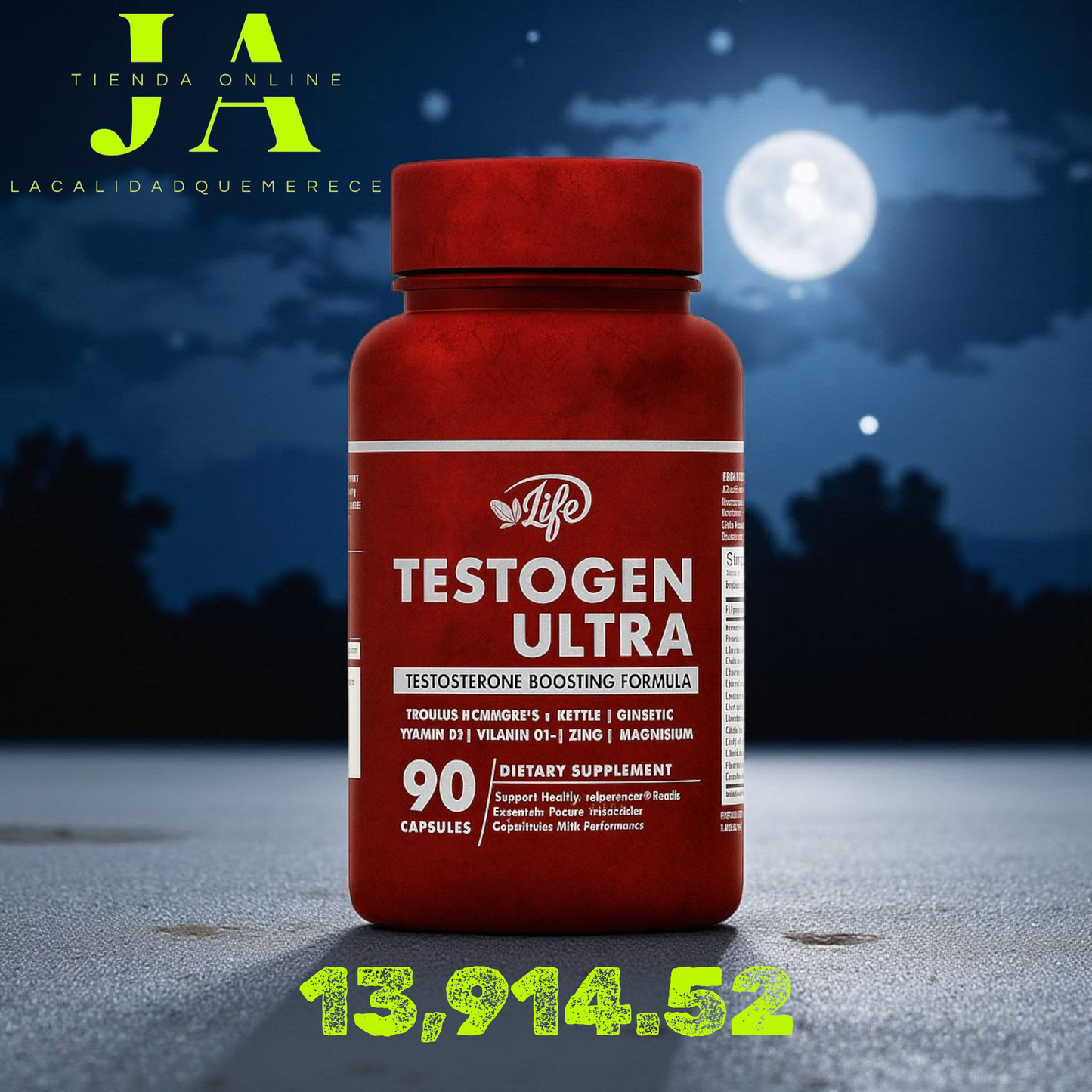 TESTOGEN ULTRA (AUMENTAR LOS NIVELES DE TESTOSTERONA DE FORMA NATURAL Y EFICAZ)
