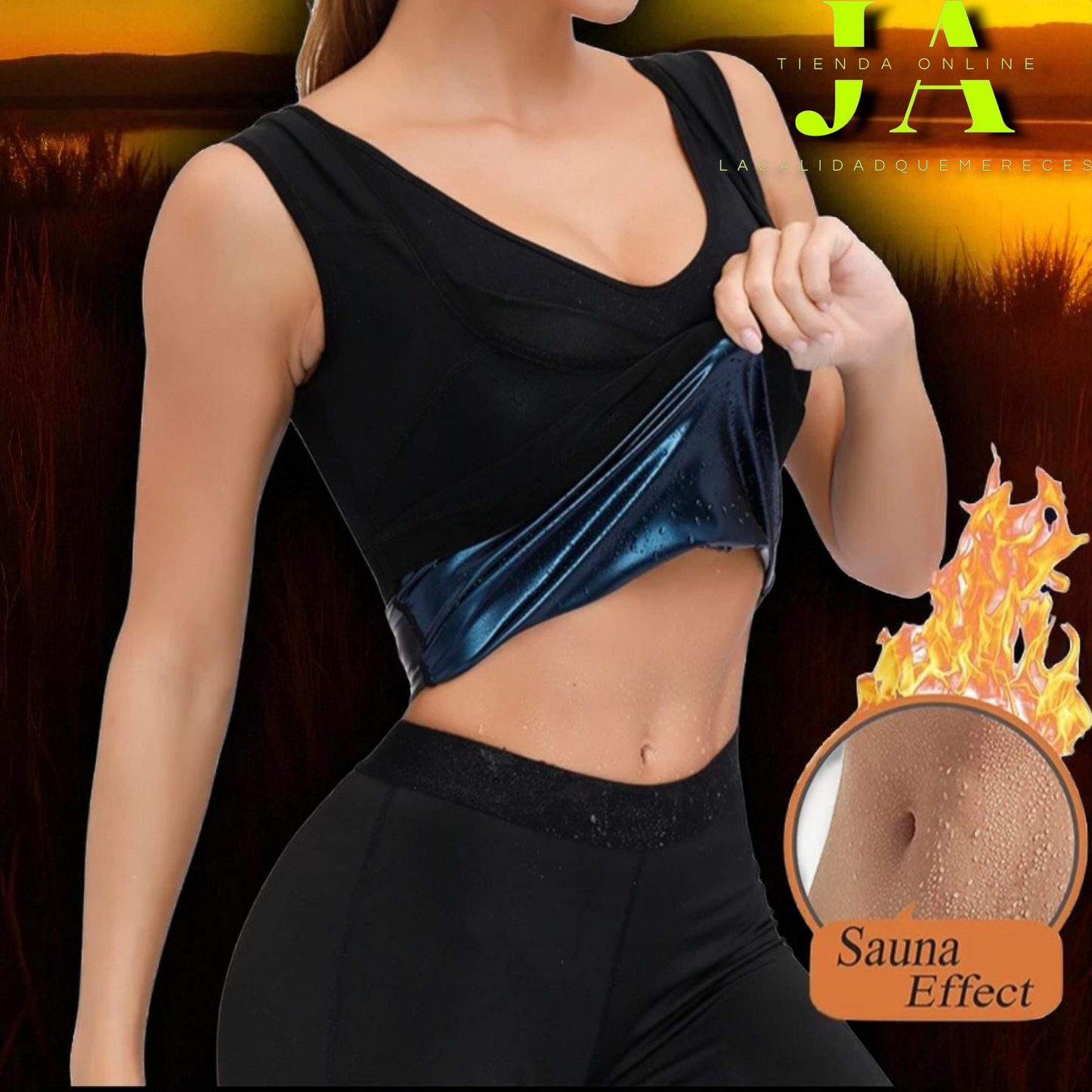 CAMISA REDUCTORA PARA MUJER