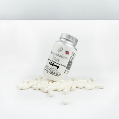 MAGNESIO PLUS (PARA MEJORAR LA SALUD ÓSEA, MUSCULAR Y NERVIOSA)