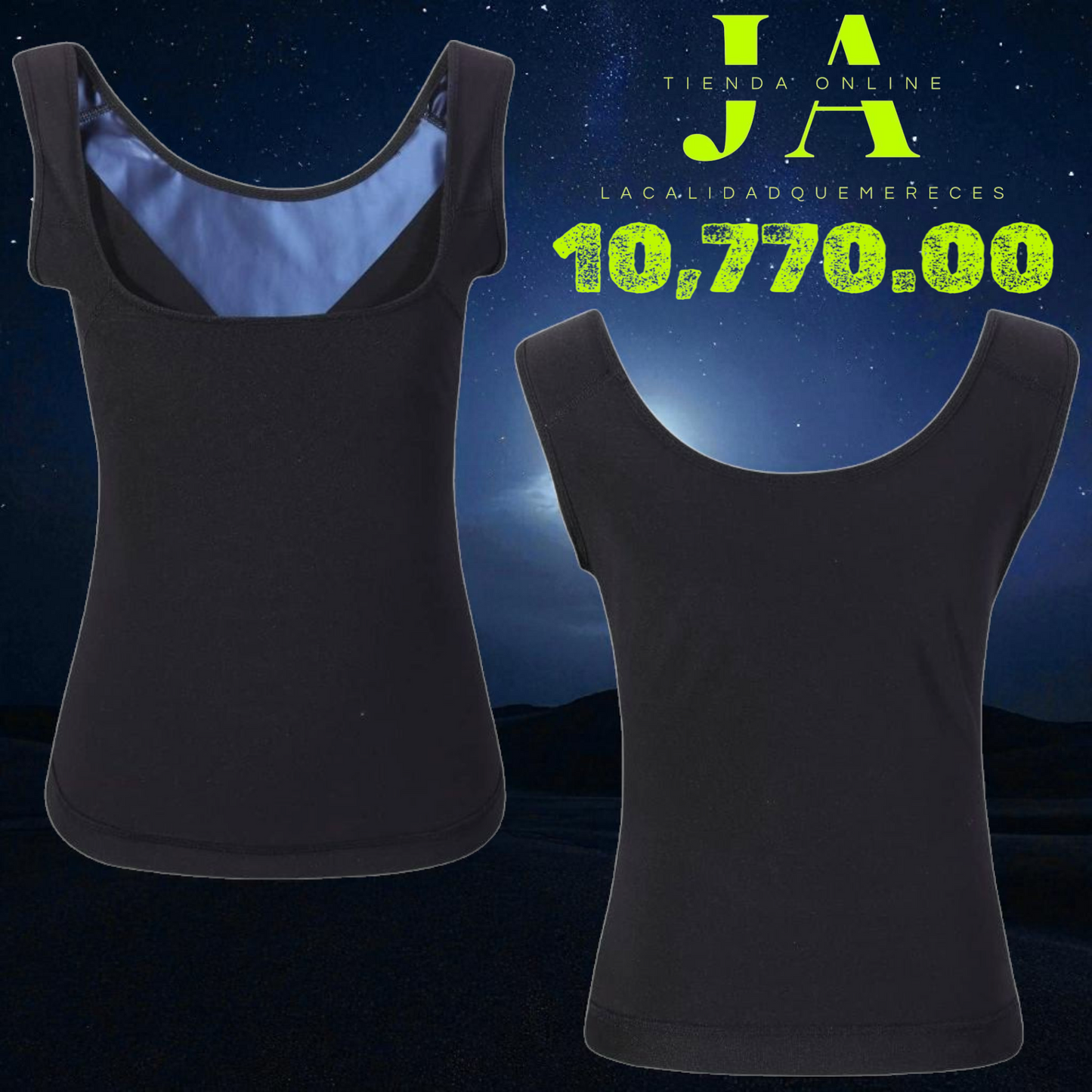 CAMISA REDUCTORA PARA MUJER