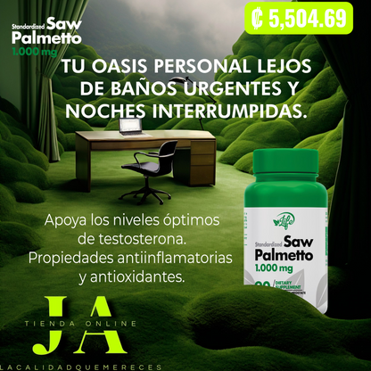 SAW PALMETO (SALUD PROSTÁTICA)