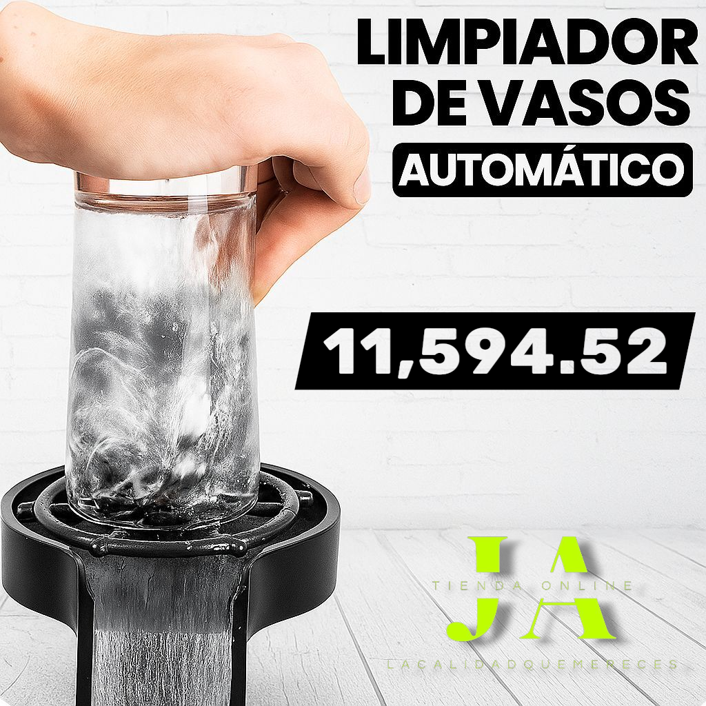 LIMPIADOR AUTOMÁTICO DE VASOS