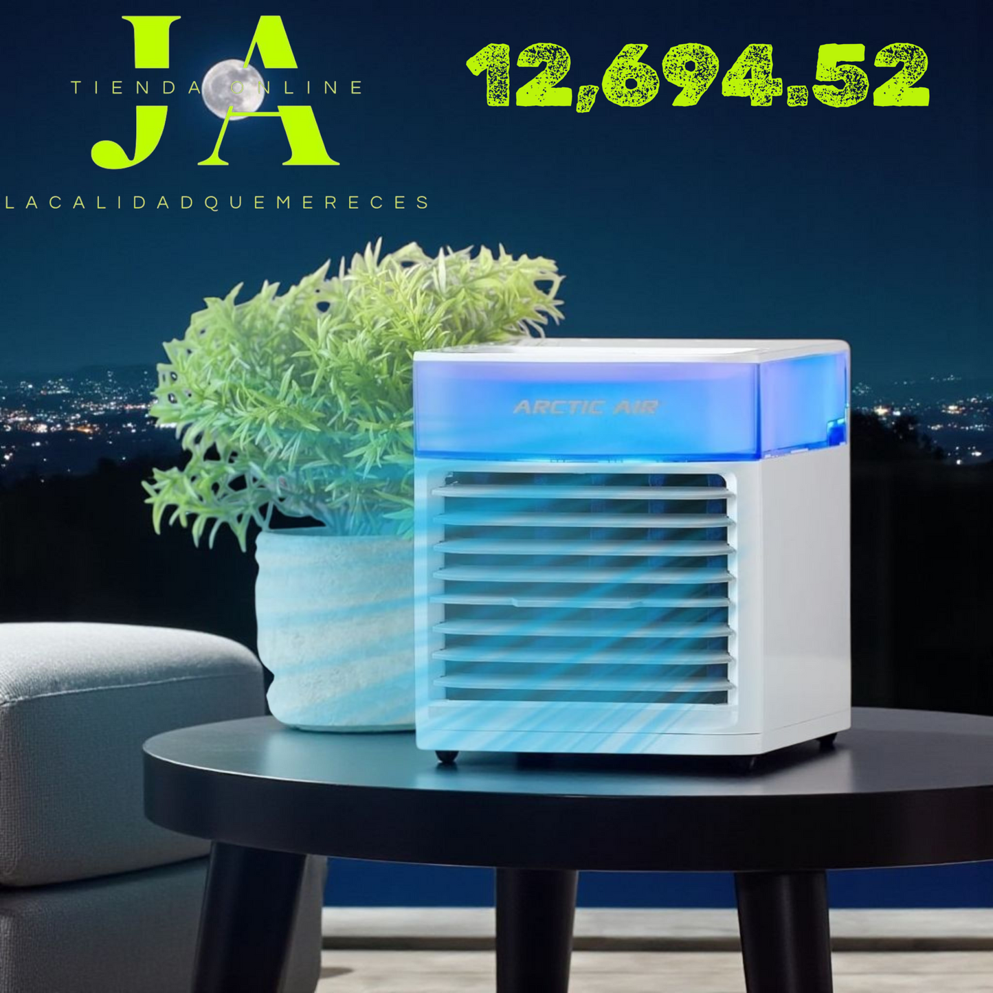 ARTIC AIR ULTRA MINI AIRE ACONDICIONADO PORTÁTIL 3 EN 1